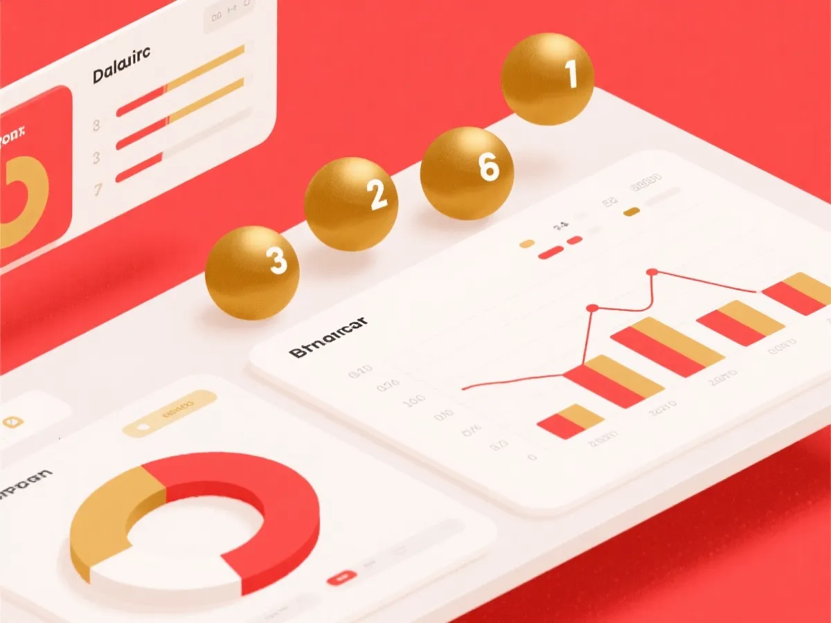 乐彩网冷热号码统计数据分析示意图